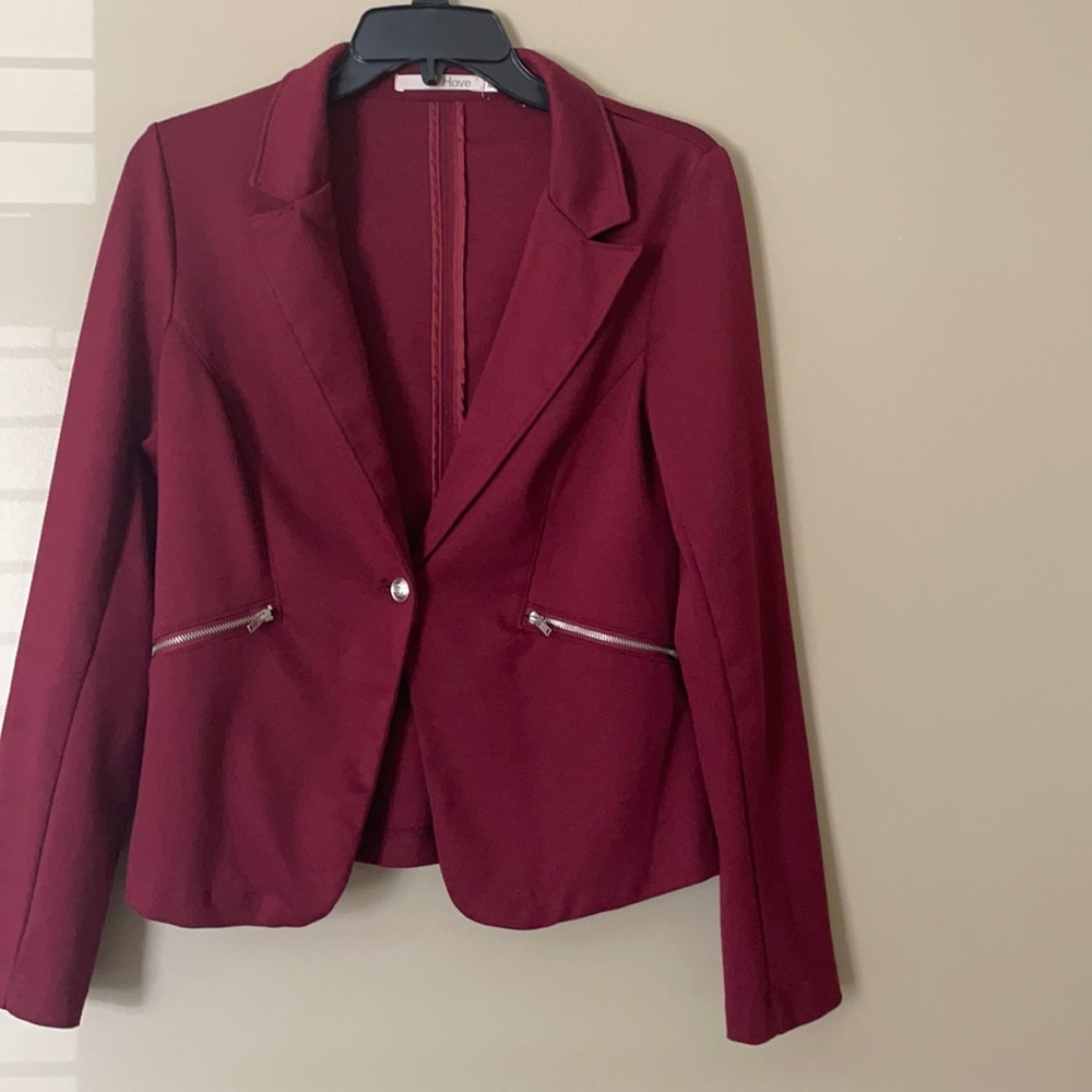 Red Blazer/ Suit Jacket
